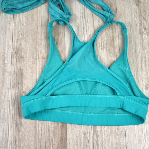 Lululemon Glide and Stride Viridian Green 2-in-1 Tank 2017 W1ADIS - Picture 4 of 7